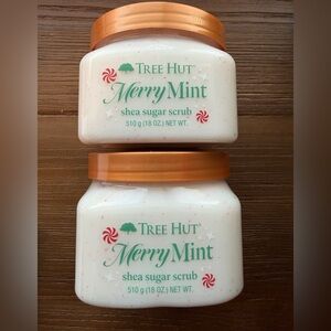 Tree Hut Merry Mint Shea Sugar Scrub - Set of 2